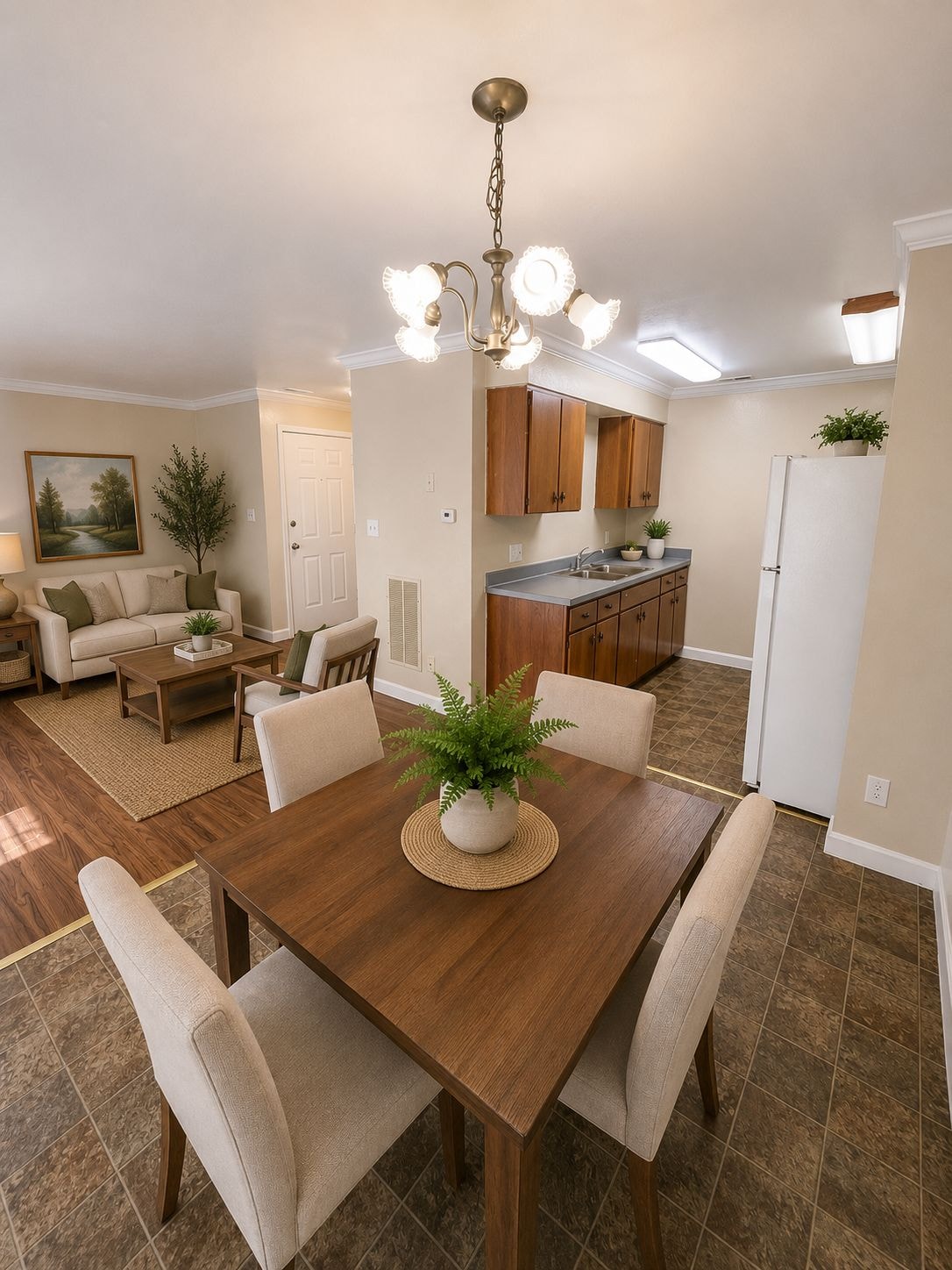 Bedroom at Oak Estates