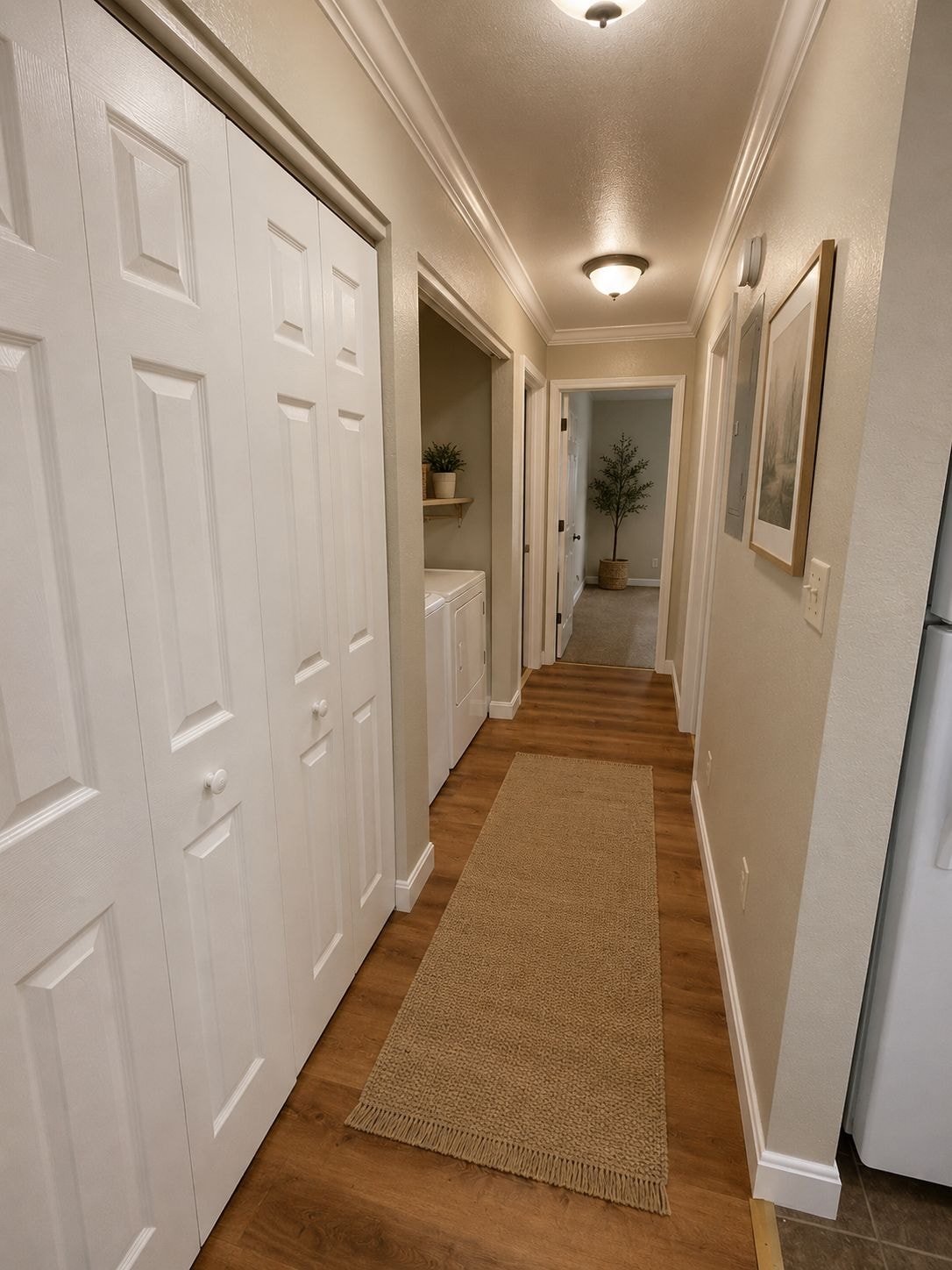 Hallway at Oak Estates