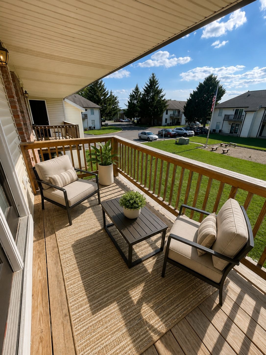 Balcony at Oak Estates
